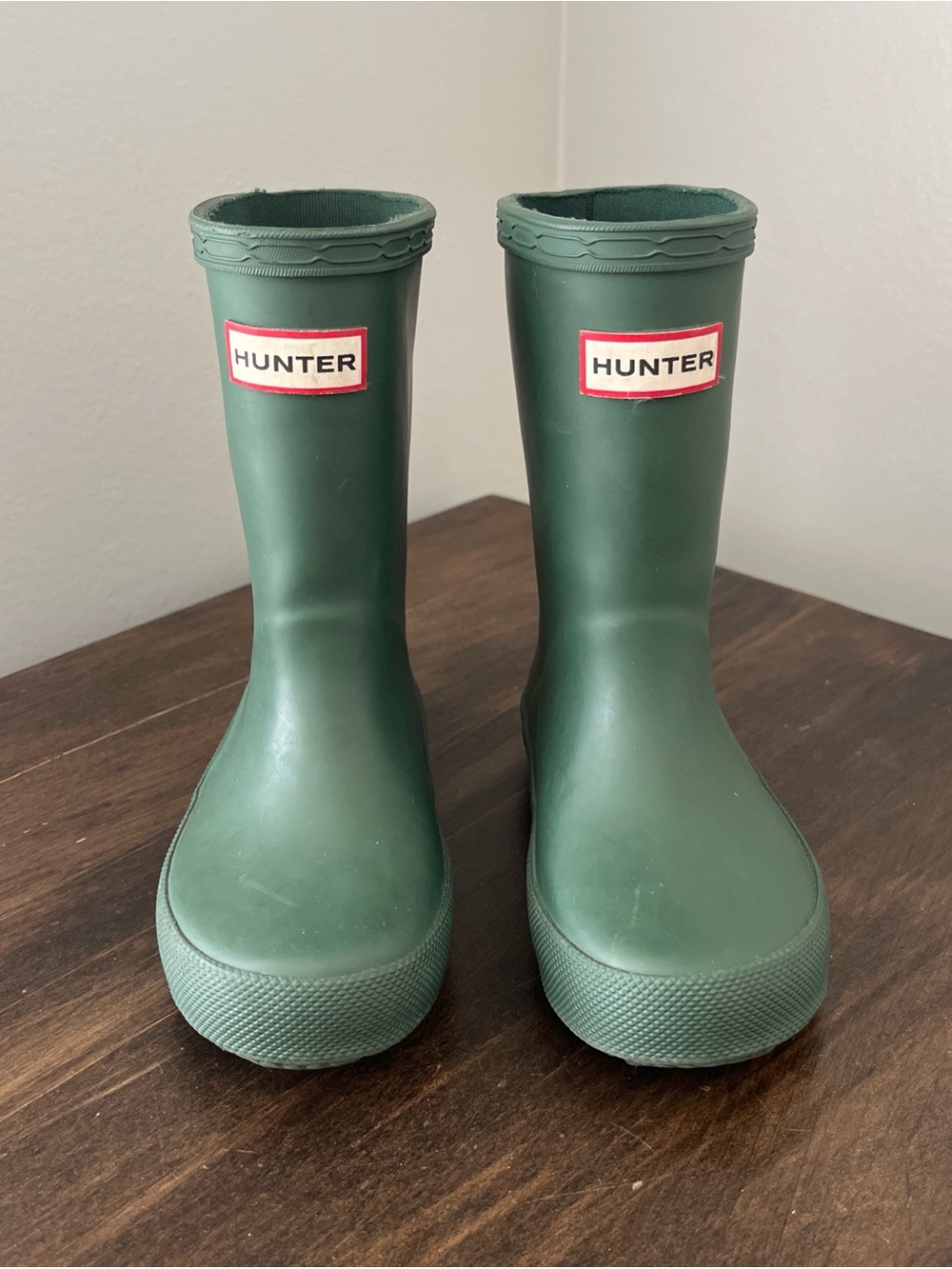 Hunter Green Children’s Rain Boots